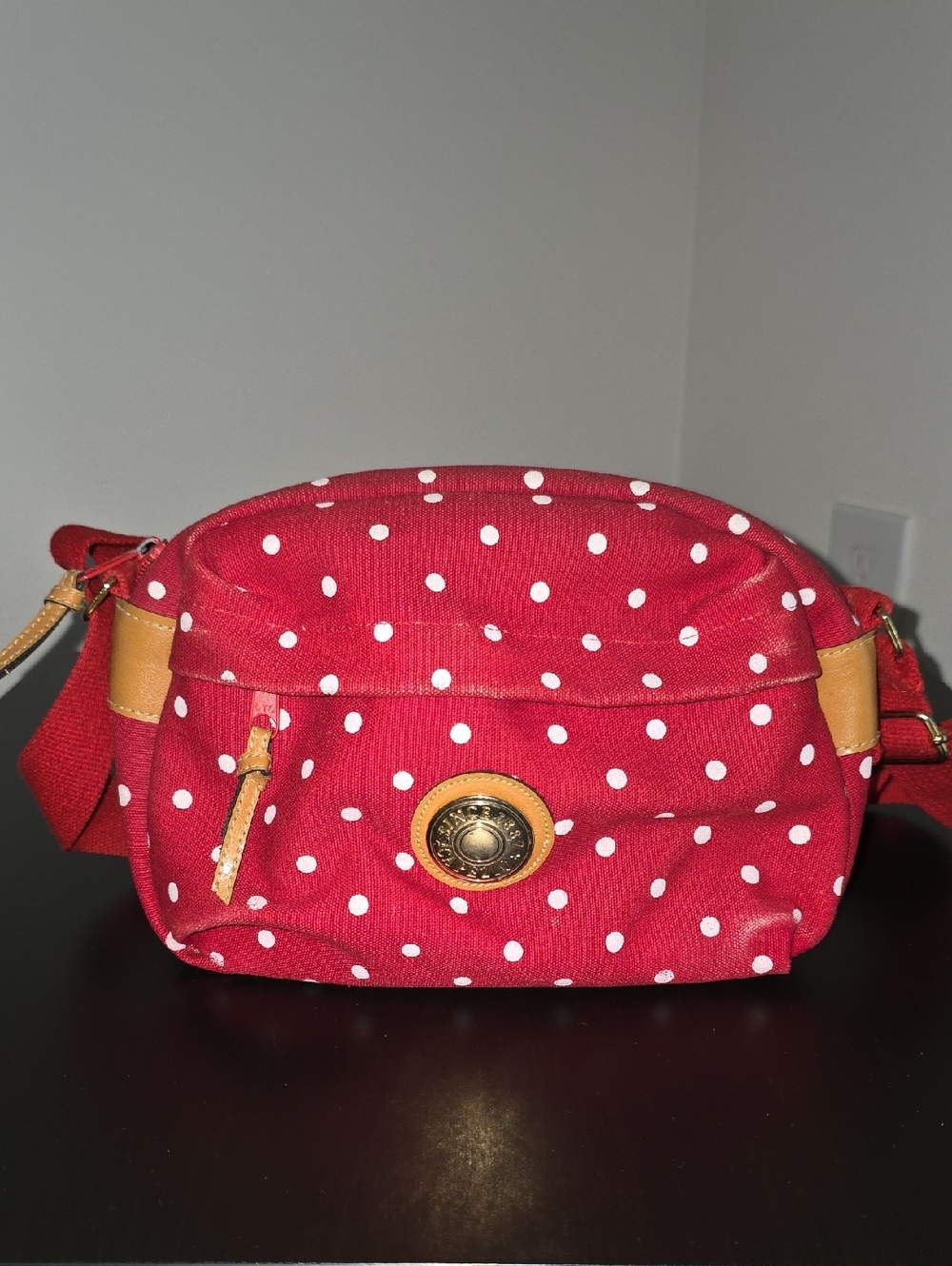 Capezio Polkadot Crossbody Bag